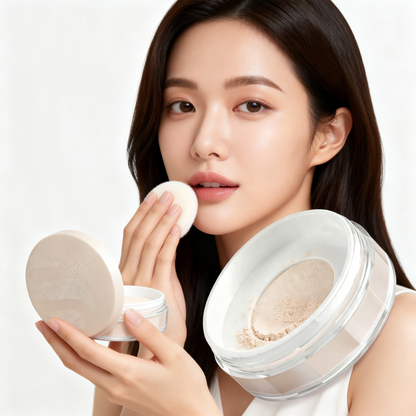 ☁️ Beauty Essential | Airy Setting Powder | Everyday Makeup Gift | Weightless Velvet Finish