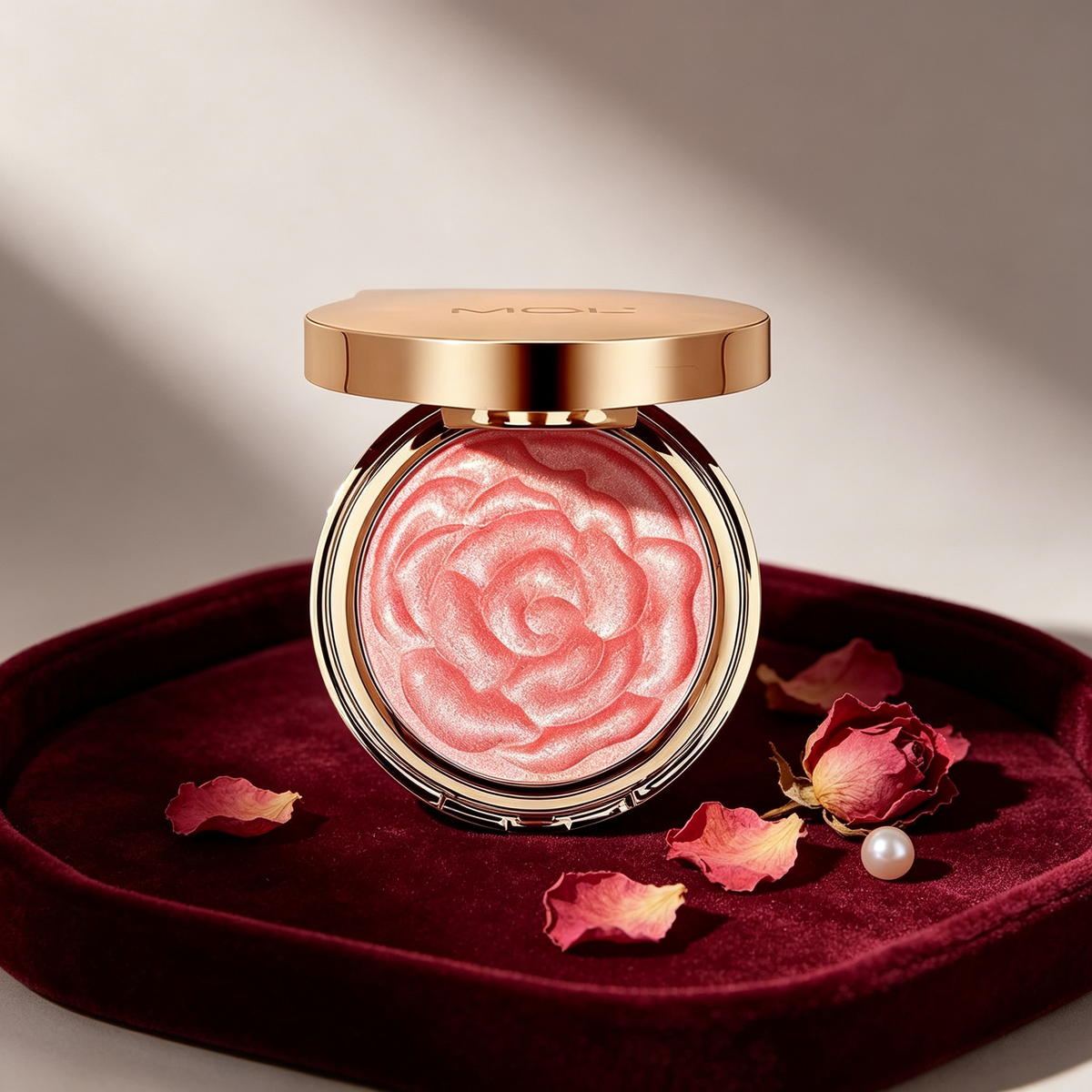 🌹 Beauty Essential | Silky Rose Blush | Everyday Makeup Gift | Sculpted Petal Glow