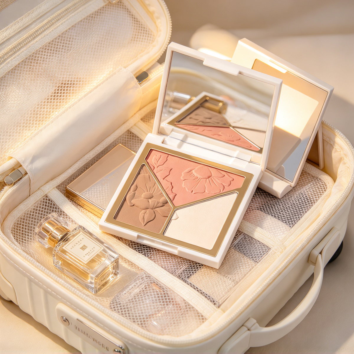 🌸 Makeup Essential | Silky Sculpting Trio | Everyday Beauty Gift | Floral Radiant Finish