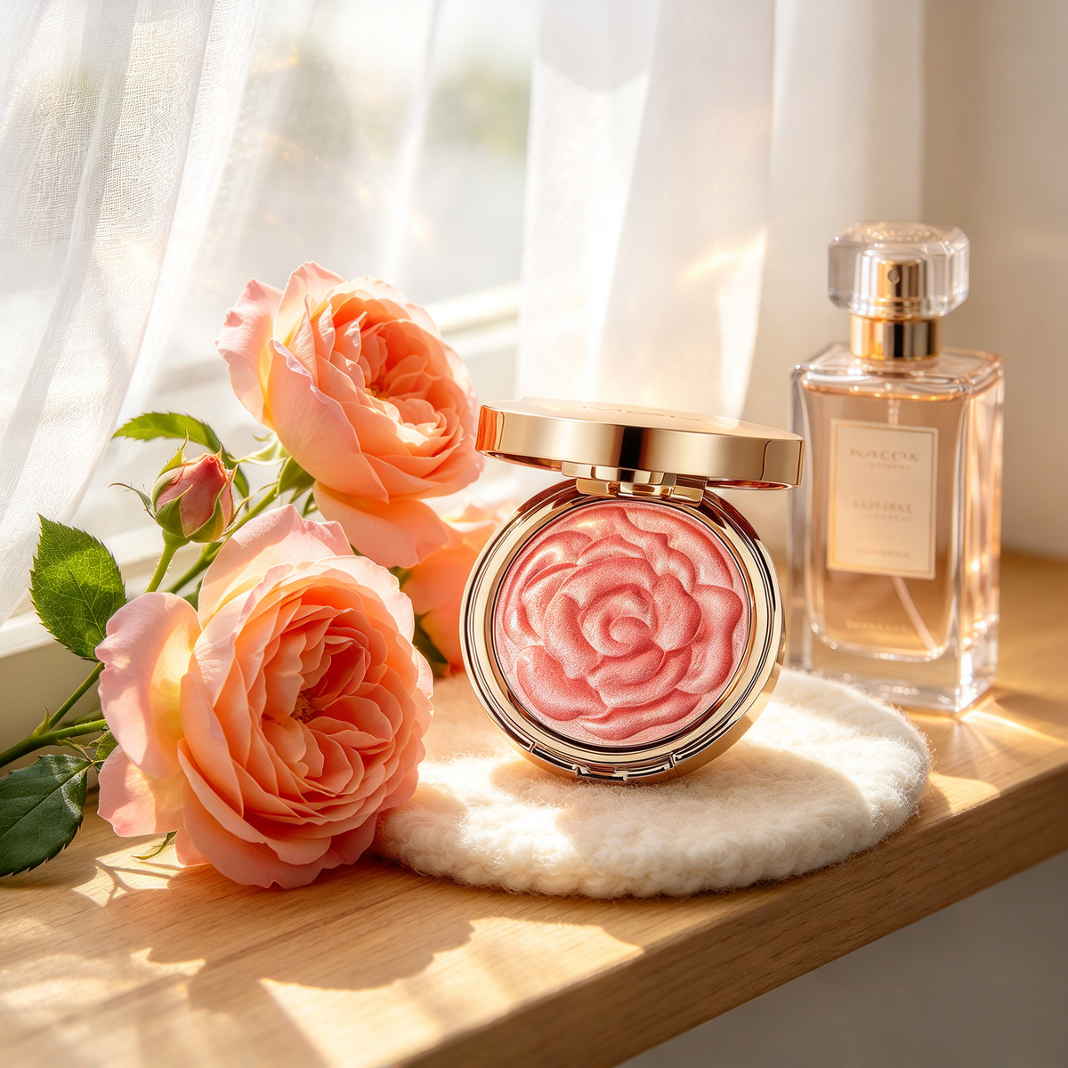 🌹 Beauty Essential | Silky Rose Blush | Everyday Makeup Gift | Sculpted Petal Glow