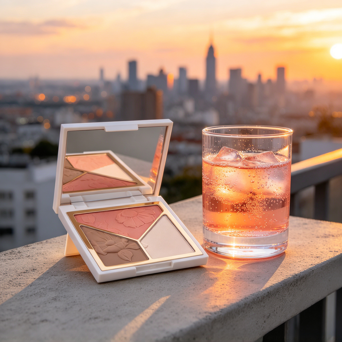 🌸 Makeup Essential | Silky Sculpting Trio | Everyday Beauty Gift | Floral Radiant Finish
