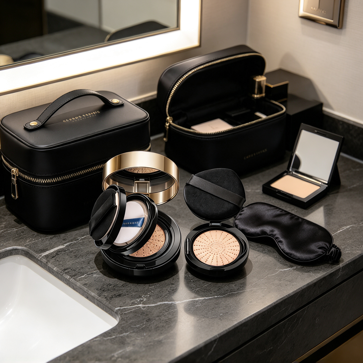 🌟 Beauty Essential | Dual-Layer Cushion Compact | Everyday Makeup Gift | Seamless Soft Finish