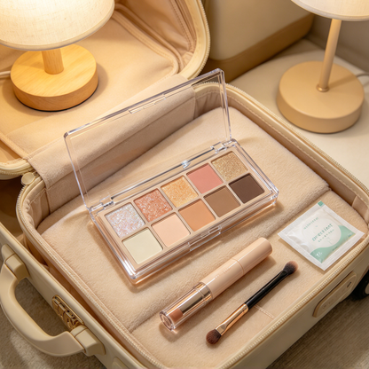 🎨 Beauty Essential | Silky Ten-Color Palette | Everyday Makeup Gift | Versatile Luminous Eyes