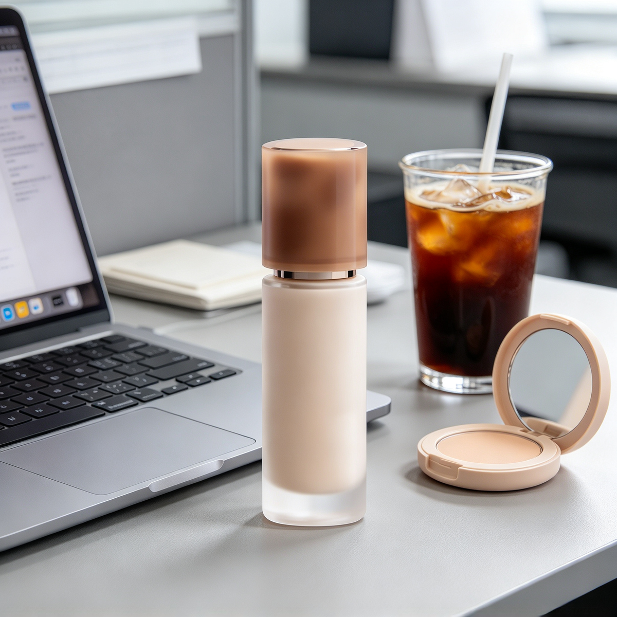 🌙 Beauty Essential | Silky Liquid Foundation | Everyday Makeup Gift | Seamless Natural Coverage